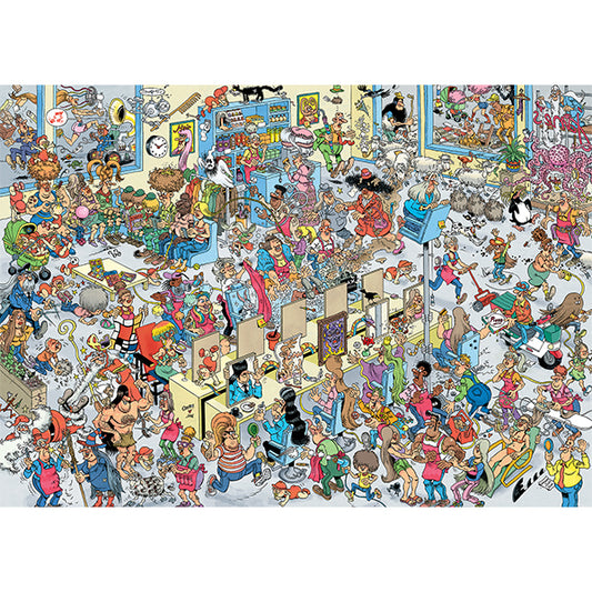 JUMBO Jan van Haasteren, JVH, At the Hairdressers 1000pcs