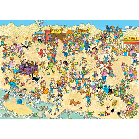 JUMBO Jan van Haasteren JVH Sand Sculptures 1000pcs