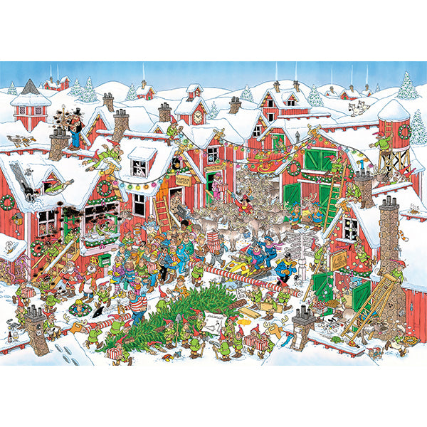 JUMBO Jan van Haasteren JVH Santa's Village 1000pcs