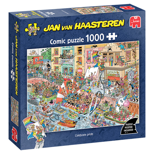 JUMBO, Jan van Haasteren, JVH, Celebrate Pride! 1000 pcs