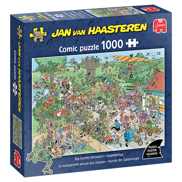 JUMBO Jan van Haasteren JVH  Big Garden Birdwatch 1000pcs