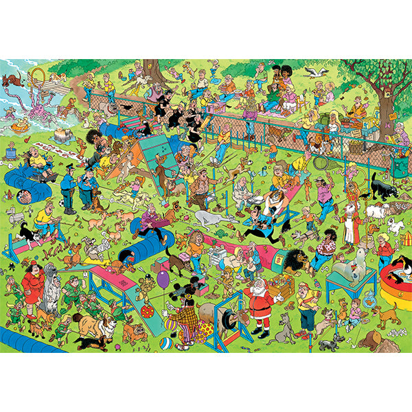 JUMBO Jan van Haasteren,JVH Dog Parkour 1000pcs