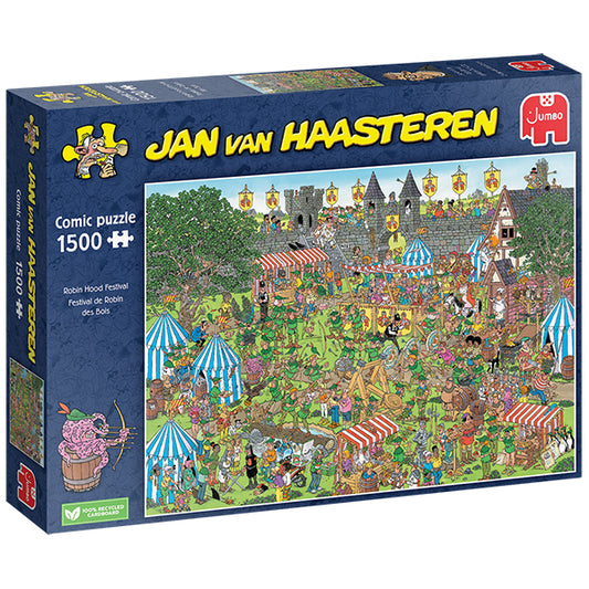 JUMBO Jan van Haasteren, JVH, Robin Hood Festival 1500pcs
