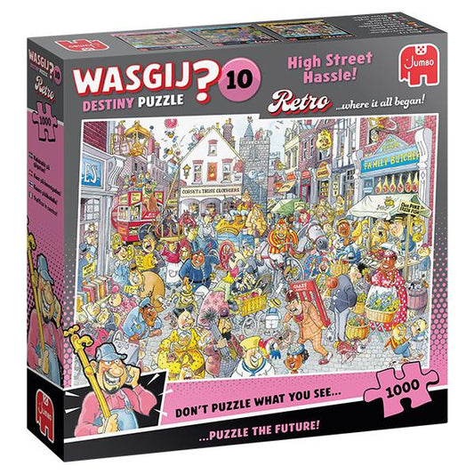 JUMBO Wasgij Destiny Retro #10, High 1000pcs