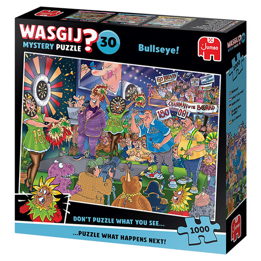 JUMBO, Wasgij Mystery 30, Bullseye! 1000 pcs