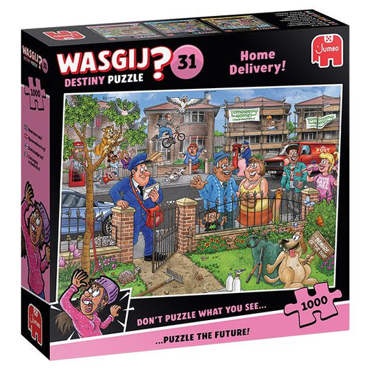 JUMBO, Wasgij Destiny 31, Home Delivery! 1000 pcs