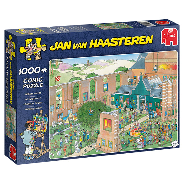JUMBO  Jan van Haasteren JVH The Art Market 1000pcs
