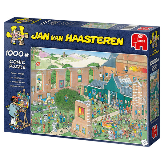 JUMBO  Jan van Haasteren JVH The Art Market 1000pcs