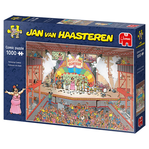 JUMBO Jan van Haasteren JVH- Eurosong Contest 1000pcs