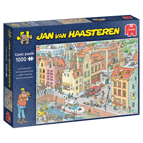 JUMBO Jan van Haasteren, JVH- The Missing Piece 1000pcs