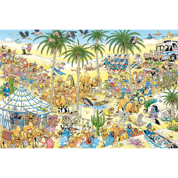JUMBO Jan van Haasteren JVH- The Oasis 1000pcs