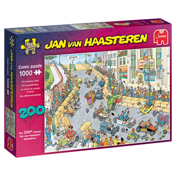 JUMBO Jan van Haasteren JVH The Soapbox Race 1000pcs