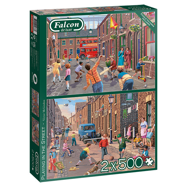 FALCON Playing in the Street, 2X 500pcs