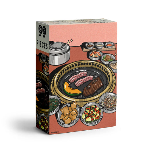ARCADIA PUZZLES, KBBQ, 99 pieces