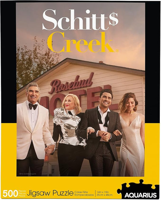 AQUARIUS Schitt's Creek Cast Puzzle (500 Piece Jigsaw Puzzle)