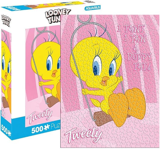 AQUARIUS Looney Tunes Tweety Puzzle (500 Piece Jigsaw Puzzle)