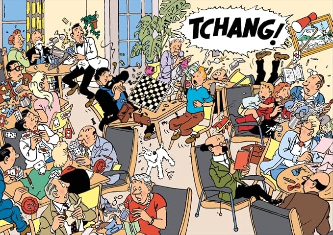 TINTIN Puzzle Tchang! 1000 PCS