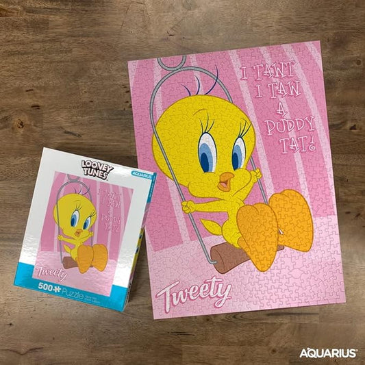 AQUARIUS Looney Tunes Tweety Puzzle (500 Piece Jigsaw Puzzle)