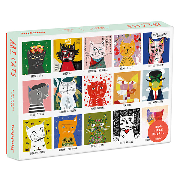 HAPPILY Art Cats, Nia Gould 1000pcs
