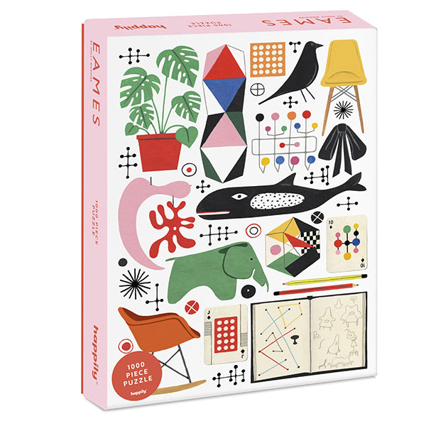 HAPPILY, Classic Eames, Holly Maguire 1000 PCS