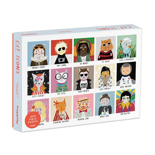 HAPPILY, Cat Icons 1000 PCS