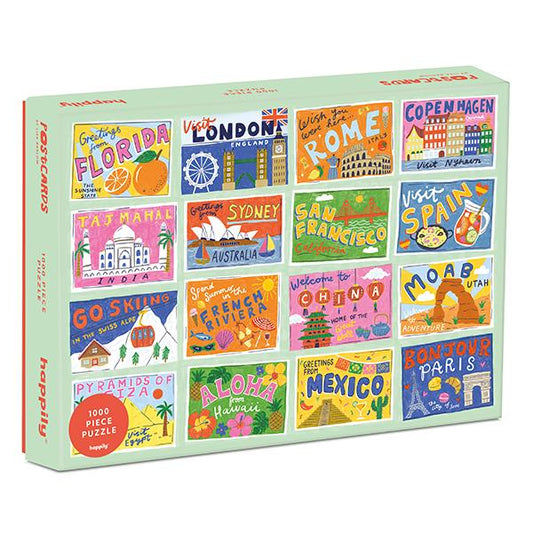 HAPPILY,Postcards,1000 PCS