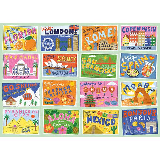 HAPPILY,Postcards,1000 PCS