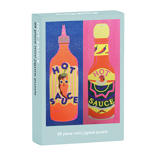 HAPPILY Hot Sauce - 99 Piece Mini Jigsaw Puzzle