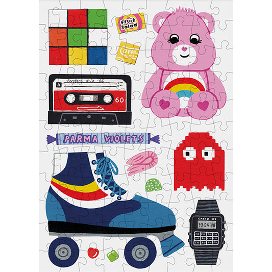 HAPPILY In the 80s - 99 Piece Mini Jigsaw Puzzle