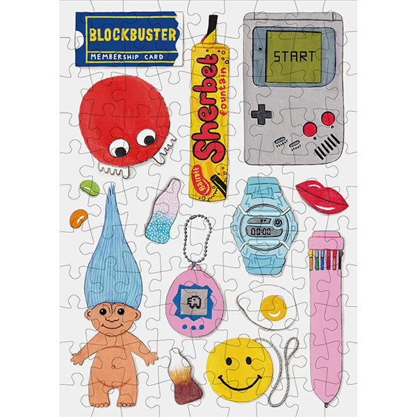 HAPPILY In the 90s - 99 Piece Mini Jigsaw Puzzle