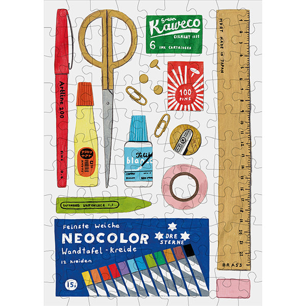 HAPPILY Stationery - 99 Piece Mini Jigsaw Puzzle