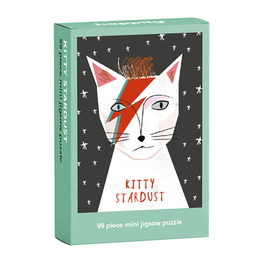 HAPPILY Kitty Stardust - 99 Piece Mini Jigsaw Puzzle