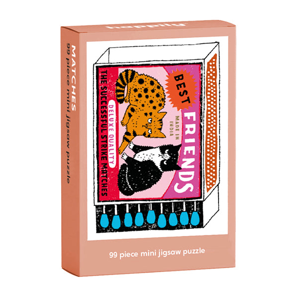 HAPPILY Matches - 99 Piece Mini Jigsaw Puzzle