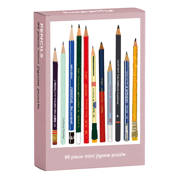 HAPPILY, Pencils - 99 Piece Mini Jigsaw Puzzle