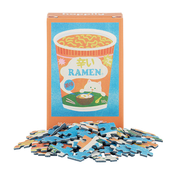 HAPPILY Ramen - 99 Piece Mini Jigsaw Puzzle