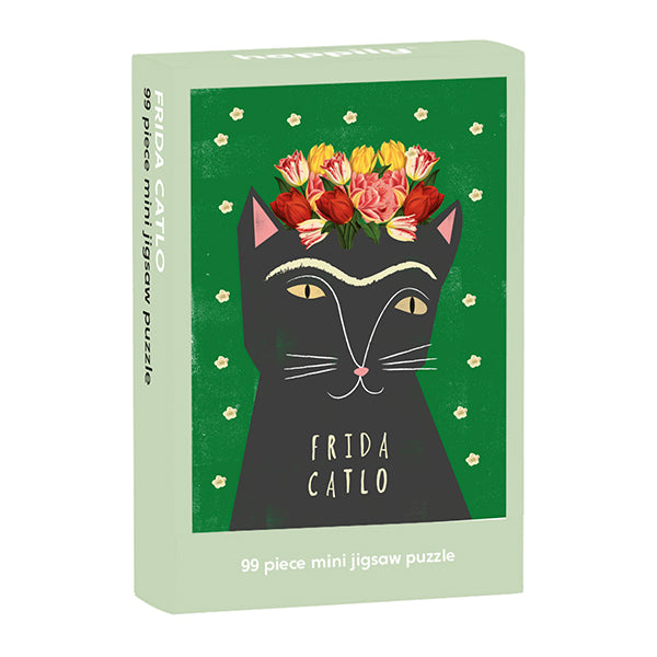 HAPPILY Frida Catlo - 99 Piece Mini Jigsaw Puzzle
