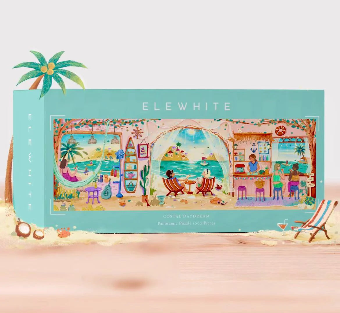 ELEWHITE, Costal Daydream, 1000 PCS
