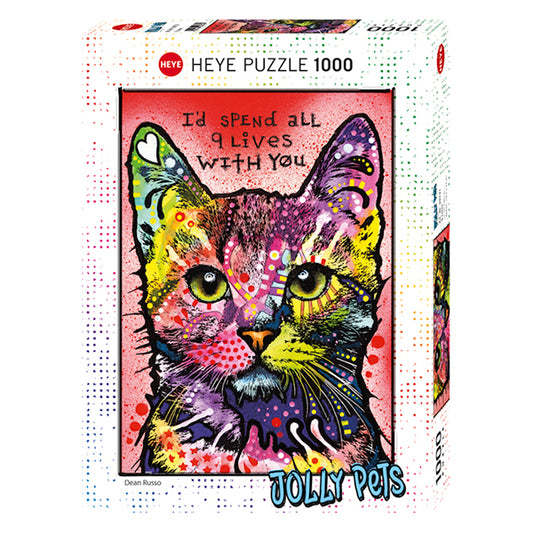 HEYE Jolly Pets, 9 Lives 1000pcs