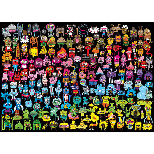 HEYE Burgerman, Doodle Rainbow 1000pcs