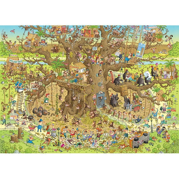 HEYE, Degano, Monkey Habitat, Funky Zoo, 1000 pcs