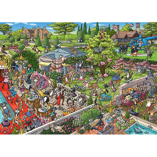 HEYE Tanck, Party Cats 1000pcs