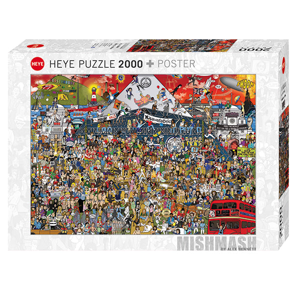 HEYE Mishmash, British Music History 2000pcs