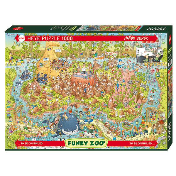 HEYE, Degano, Australian Habitat, Funky Zoo, 1000 pcs