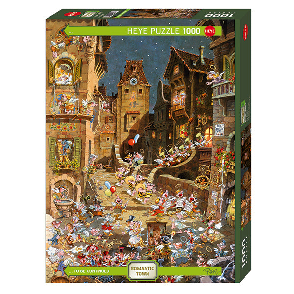 HEYE Romantic Town, By Night 1000pcs