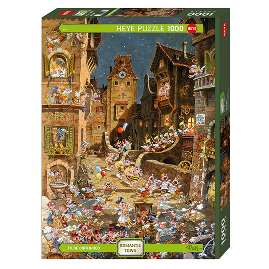 HEYE Romantic Town, By Night 1000pcs