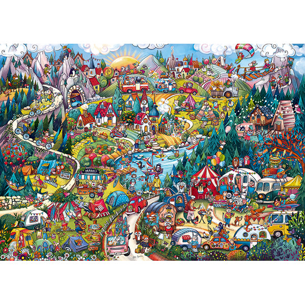HEYE Berman, Go Camping! 2000pcs