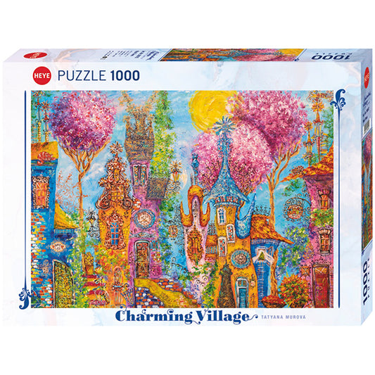 HEYE Charming Village, Pink Trees 1000pcs