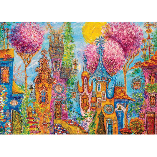 HEYE Charming Village, Pink Trees 1000pcs