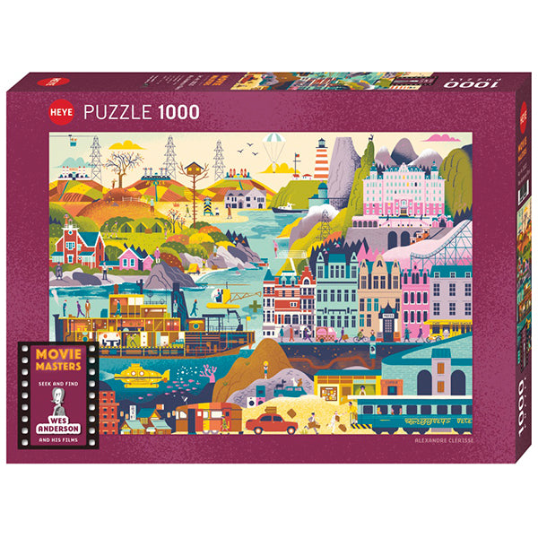 HEYE Movie Masters, Wes Anderson Films 1000pcs