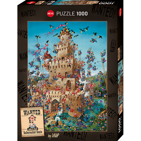 HEYE  Wanted!, Safecracker Suzie 1000 PCS